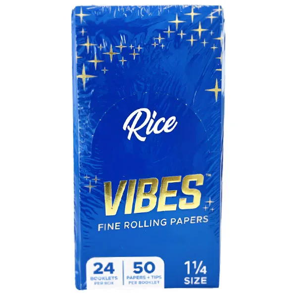 Vibes Rice 1 ¼ Size Papers + Tips 50ct