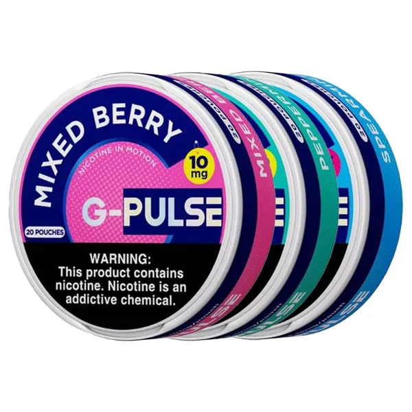 G Pulse 10mg Nicotine Pouches 20ct